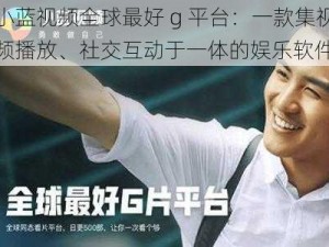 小蓝视频全球最好 g 平台：一款集视频播放、社交互动于一体的娱乐软件