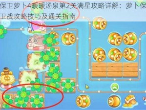 保卫萝卜4暖暖汤泉第2关满星攻略详解：萝卜保卫战攻略技巧及通关指南