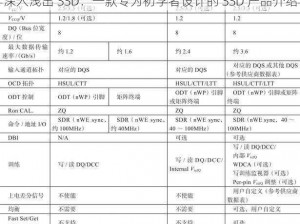 深入浅出 SSD：一款专为初学者设计的 SSD 产品介绍