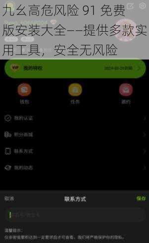 九幺高危风险 91 免费版安装大全——提供多款实用工具，安全无风险