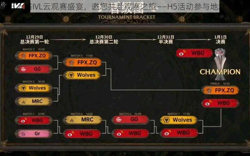 第五人格IVL云观赛盛宴，邀您共赴观赛之旅——H5活动参与地址大揭秘