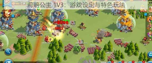 前朝公主 1V3：游戏设定与特色玩法